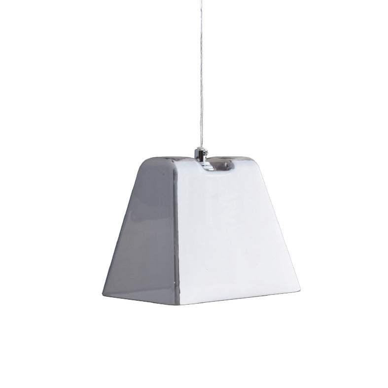 ΚΡΕΜΑΣΤΟ ΓΥΑΛΙ ΓΚΡΙ Φ16CM 1ΧG9 - ledmania.gr
