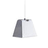 ΚΡΕΜΑΣΤΟ ΓΥΑΛΙ ΓΚΡΙ Φ16CM 1ΧG9 - ledmania.gr