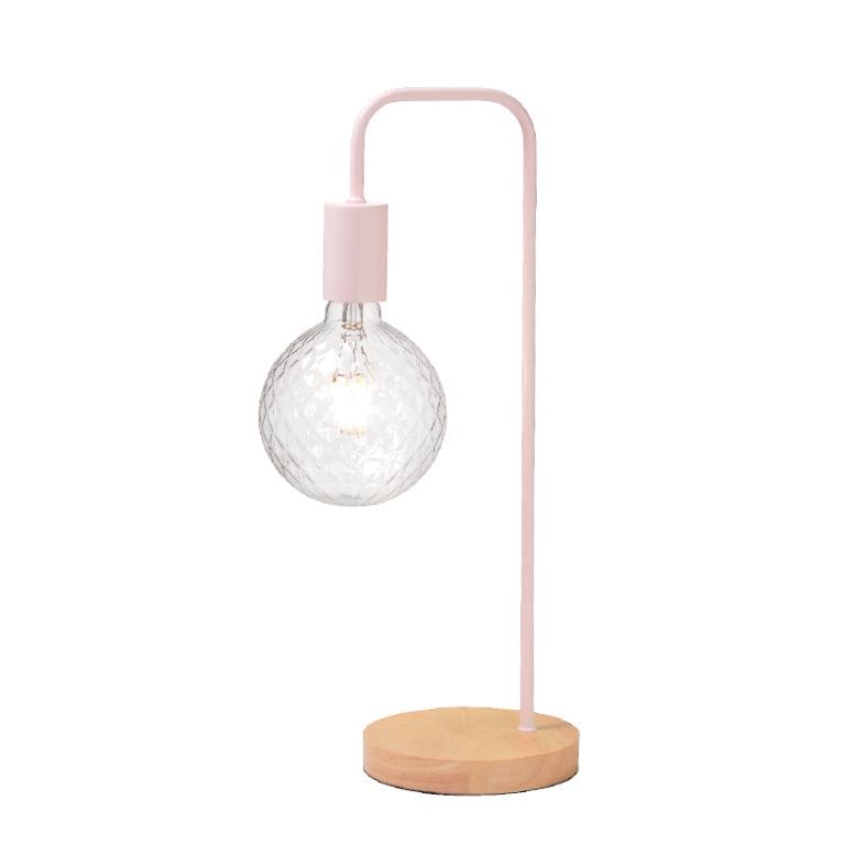 ΠΟΡΤΑΤΙΦ 1ΧΕ27 ΜΕΤΑΛΛΙΚΟ ΠΑΛ ΡΟΖ + ΞΥΛΟ 18ΧΗ48CM - ledmania.gr