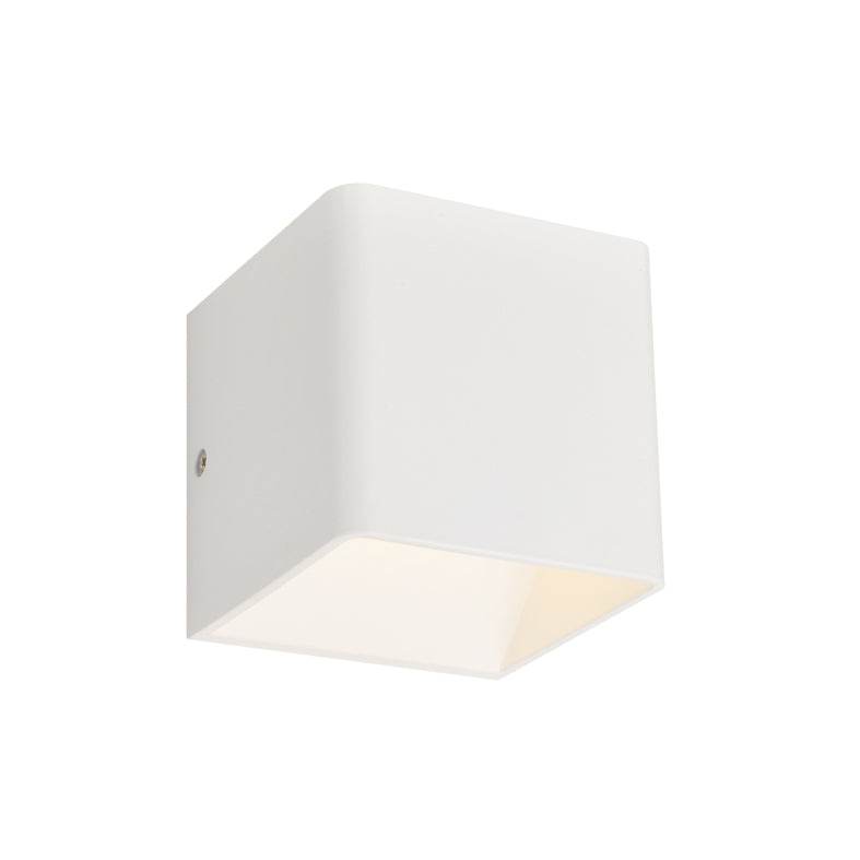ΛΕΥΚΗ ΑΠΛΙΚΑ LED UP-DOWN CUBE 1X3W 230V 4000K 25000hrs - ledmania.gr