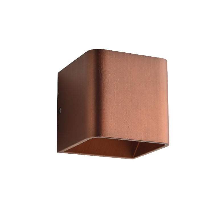 ΕΠΙΤΟΙΧ.Φ/Σ LED ΧΡ.ΞΥΛΟΥ UPDOWN CUBE 1X3W 230V 3000K 30000hr - ledmania.gr