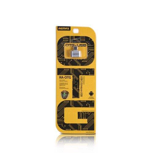 Remax RA-OTG / Adaptor OTG usb  Silver - ledmania.gr