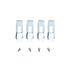 KIT OF 4 SPRINGS FOR RECESSED INSTALLATION-LEDBACK LIT PANEL - ledmania.gr