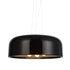 ΚΡΕΜΑΣΤΟ Φ/Σ 3XE27 ΜΕΤΑΛΛΙΚΟ ΜΑΥΡΟ Φ48cm - ledmania.gr