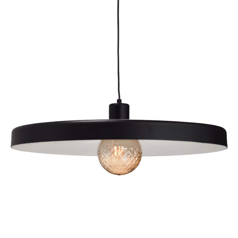 ΚΡΕΜΑΣΤΟ Φ/Σ 1ΧΕ27 ΜΕΤΑΛΛΙΚΟ ΜΑΥΡΟ Φ60ΧΗ120CM - ledmania.gr