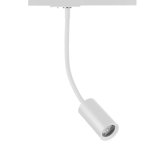 WHITE LED TRACK LIGHT 10W 3000K 4WIRES 38° 850LM 230V Ra80 - ledmania.gr