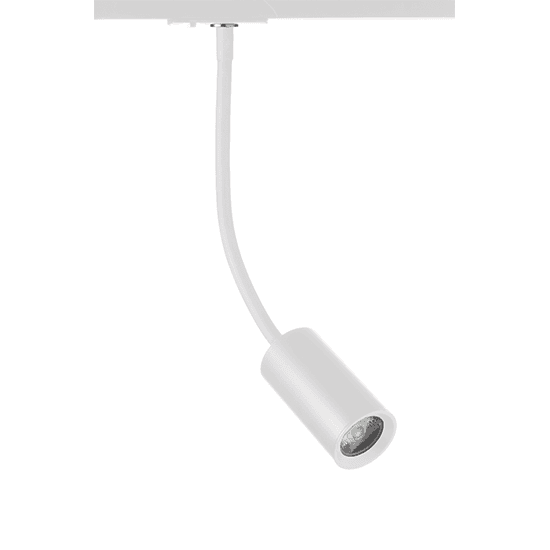 WHITE LED TRACK LIGHT 10W 4000K 2WIRES 38° 900LM 230V Ra80 - ledmania.gr