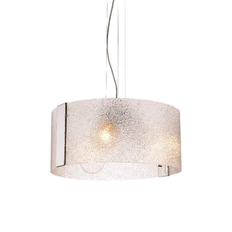 ΚΡΕΜΑΣΤΟ ΓΥΑΛΙΝΟ Φ45CM 3XE27 - ledmania.gr