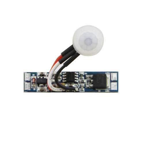 PIR SWITCH SENSOR 2M 40SEC 10A D43X10MM FOR ALUM PROFILES - ledmania.gr
