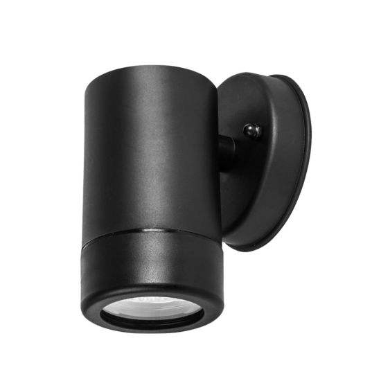 ONE BEAM BLACK PP WALL LIGHT GU10Max.3W LED IP44 87x60x120mm - ledmania.gr