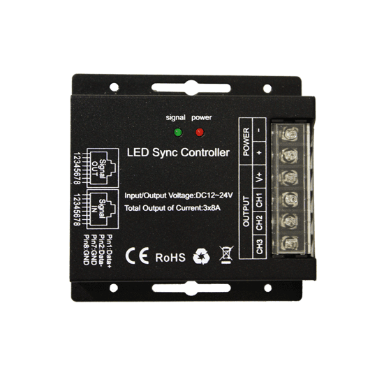 RECEIVER FOR LED SMART WIRELESS RGB SYSTEM - ledmania.gr