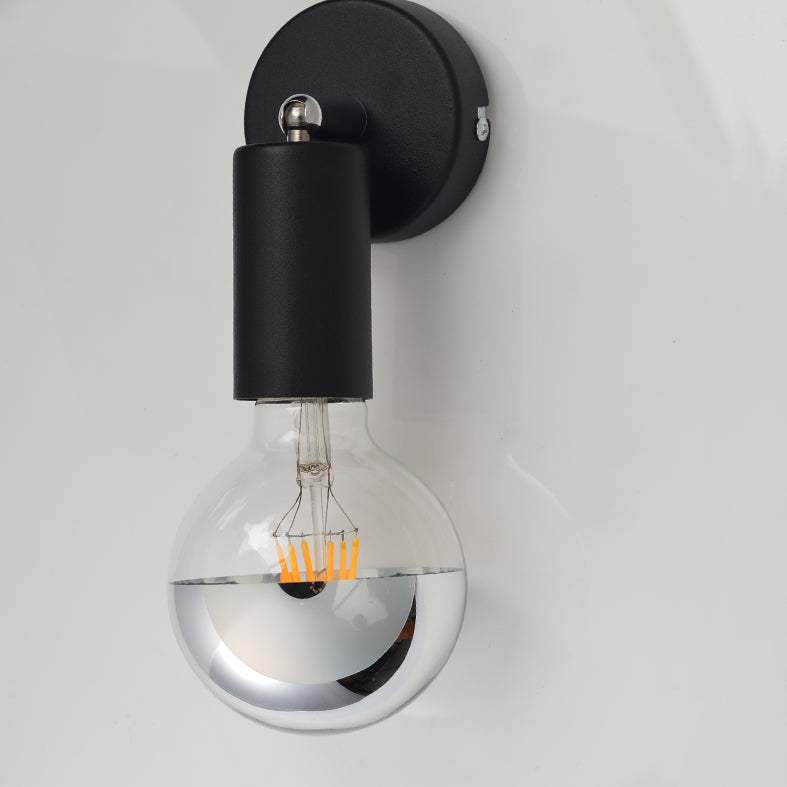 ΕΠΙΤΟΙΧΟ Φ/Σ 1ΧΕ27 ΜΑΥΡΟ ΜΑΤ ΜΕΤΑΛΛΙΚΟ 8Χ8Χ14CM - ledmania.gr