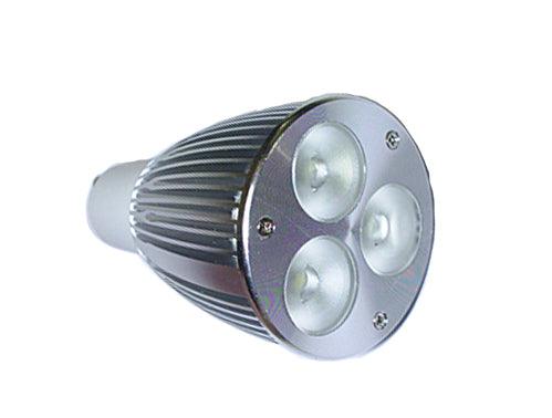 3x2W- Gu 10 - High Power Led Spot-Dimmable-88 Μοιρων - ledmania.gr