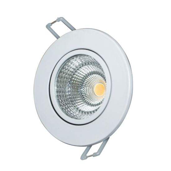 ROUND N.MAT MOV. LED SPOT 6W 6000K 440Lm COB 230V 60° Ra80 - ledmania.gr