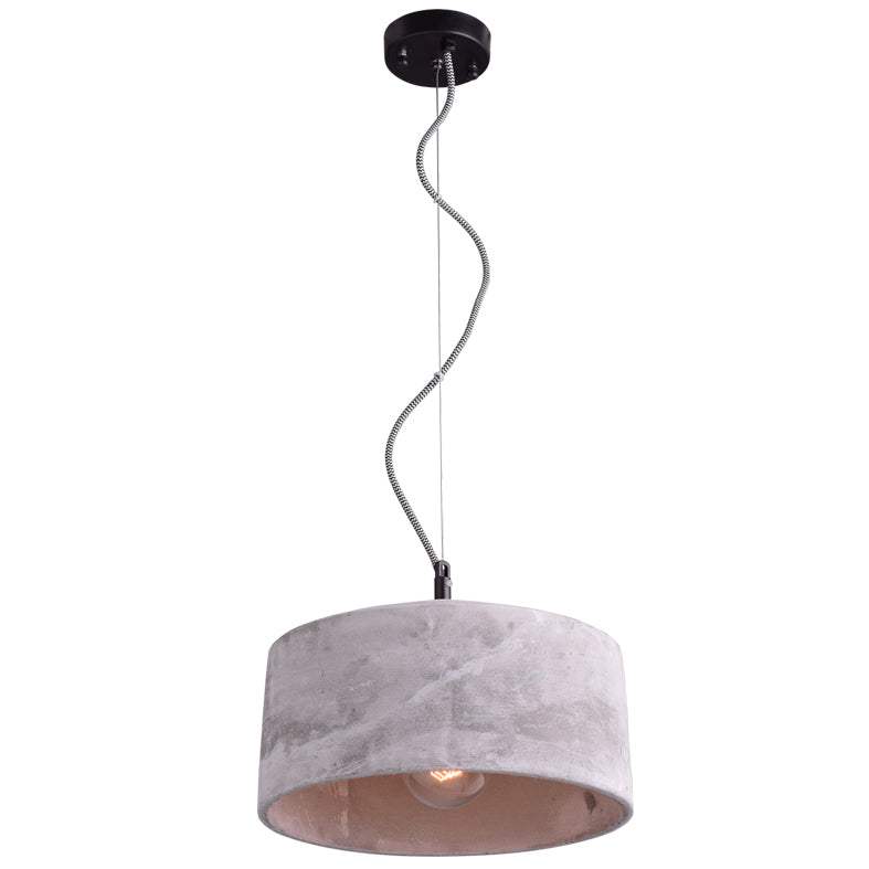 ΚΡΕΜΑΣΤΟ ΦΩΤΙΣΤΙΚΟ 1ΧΕ27 ΤΣΙΜΕΝΤΟ Φ32xH18cm - ledmania.gr