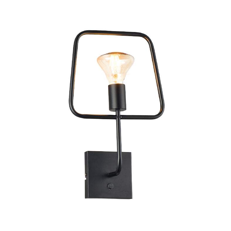 ΕΠΙΤΟΙΧΙΟ Φ/Σ 1ΧΕ27 ΜΑΥΡΟ ΜΕΤΑΛΛΙΚΟ 25Χ7ΧΗ41,5CM - ledmania.gr