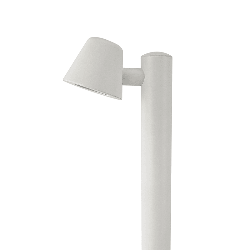 ΛΕΥΚΟ ΦΩΤΙΣΤΙΚΟ VIDA 1XGU10 MAX.35W IP44 ΜΕ ΚΟΛΩΝΑ & ΔΙΑΦΑΝΟ ΓΥΑΛΙ - ledmania.gr