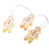 “WOODEN STRING LIGHTS (GINGERBREAD)” ΜΠΙΣΚΟΤΟ 10 LED ΛΑΜΠΑΚ ΣΕΙΡΑ ΜΠΑΤΑΡ(2xΑΑ) ΘΕΡΜΟ ΛΕΥΚΟ IP20 - ledmania.gr