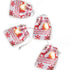 WOVEN BAG STRING LIGHT” ΑΣΠΡΟ & ΚΟΚΚΙΝΟ ΤΣΟΥΒΑΛΑΚΙ 10 LED ΛΑΜΠΑΚ ΜΠΑΤΑΡ(2xΑΑ) ΘΕΡΜΟ ΛΕΥΚ IP20 - ledmania.gr