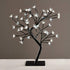 TREE WITH FLOWERS OF SILICONE  36 LED ΛΑΜΠΑΚ ΜΕ ΑΝΤΑΠΤΟΡΑ (24V DC) ΨΥΧΡΟ ΛΕΥΚΟ IP20 45cm 3m ΜΑΥΡΟ - ledmania.gr