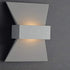 ΕΠΙΤΟΙΧΟ Φ/Σ LED 6W 3000K ΑΛΟΥΜΙΝΙΟ ΓΚΡΙ 20Χ16Χ7CM - ledmania.gr