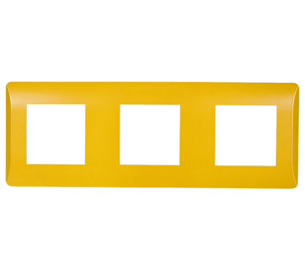 ΠΛΑΙΣΙΟ ΤΡΙΠΛΟ ΚΙΤΡΙΝΟ EL0632 SPLENDOR - ledmania.gr