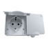 ΠΡΙΖΑ ΣΟΥΚΟ - ΔΙΠΛΗ IP65 ΓΚΡΙ - ledmania.gr