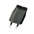 TWO PIN PLUG 6A BLACK - ledmania.gr