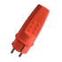 RUBBER SCHUKO PLUG 16A RED - ledmania.gr
