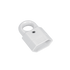 TWO POLE SOCKET WITH HOOK 10A WHITE - ledmania.gr
