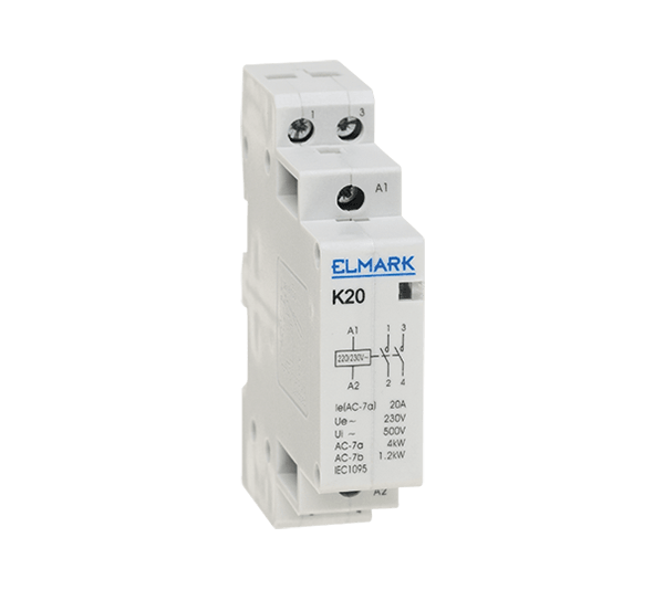 ΡΕΛΕ ΡΑΓΑΣ K20 40A 230V 2NC - ledmania.gr