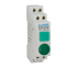 ΜΠΟΥΤΟΝ ΜΕ ΛΥΧΝΙΑ ELBD-G-DIN 2NO+1NC ΠΡΑΣΙΝΟ 230V - ledmania.gr