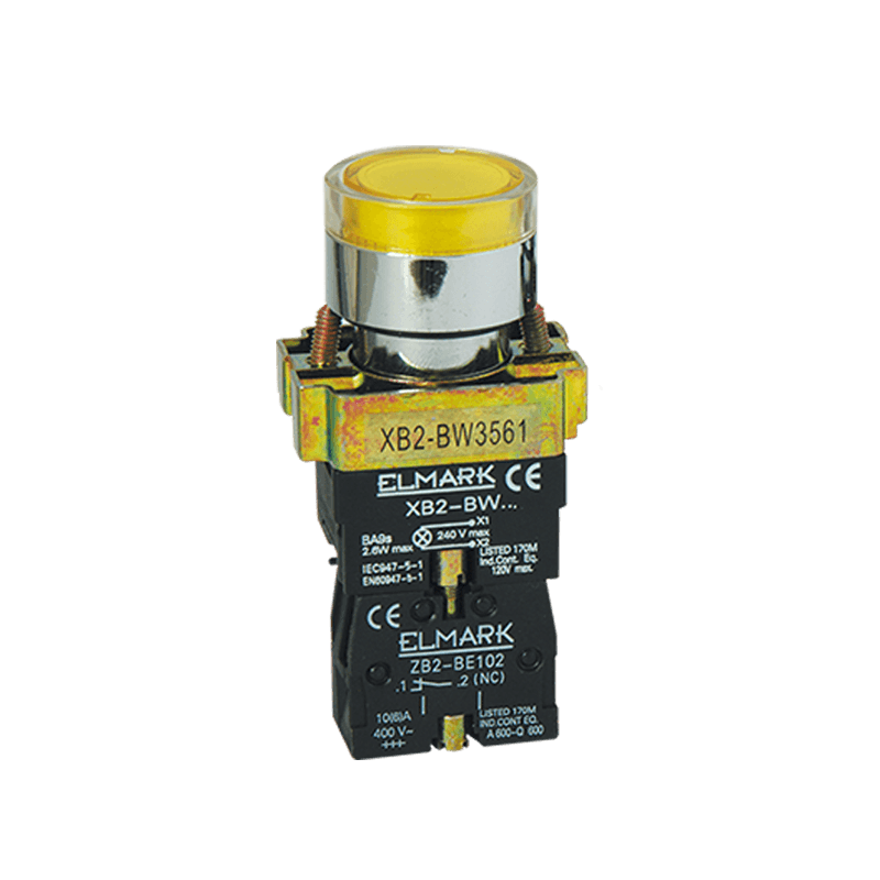 ΜΠΟΥΤΟΝ ΜΕ ΛΑΜΠΑ EL2-BW3561 - ledmania.gr