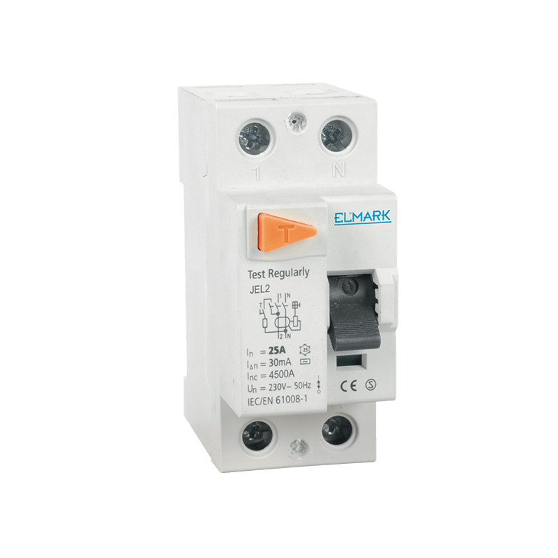ΡΕΛΕ ΔΙΑΡΡΟΗΣ JEL2 4,5KA  2P 63A/300MA - ledmania.gr