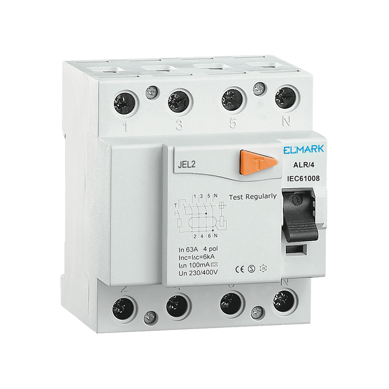 ΡΕΛΕ ΔΙΑΡΡΟΗΣ JEL2 4,5KA  4P 63A/300MA - ledmania.gr