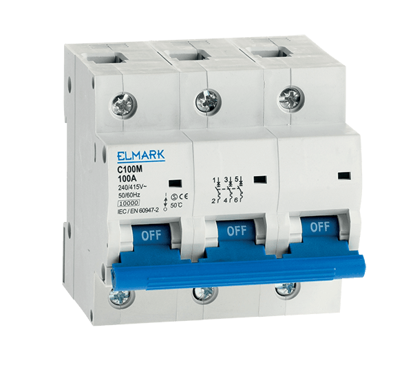 ΜΙΚΡΟΑΥΤΟΜΑΤΗ ΑΣΦΑΛΕΙΑ C100M 10KA 3P 100A ΚΑΜΠΥΛΗ B - ledmania.gr