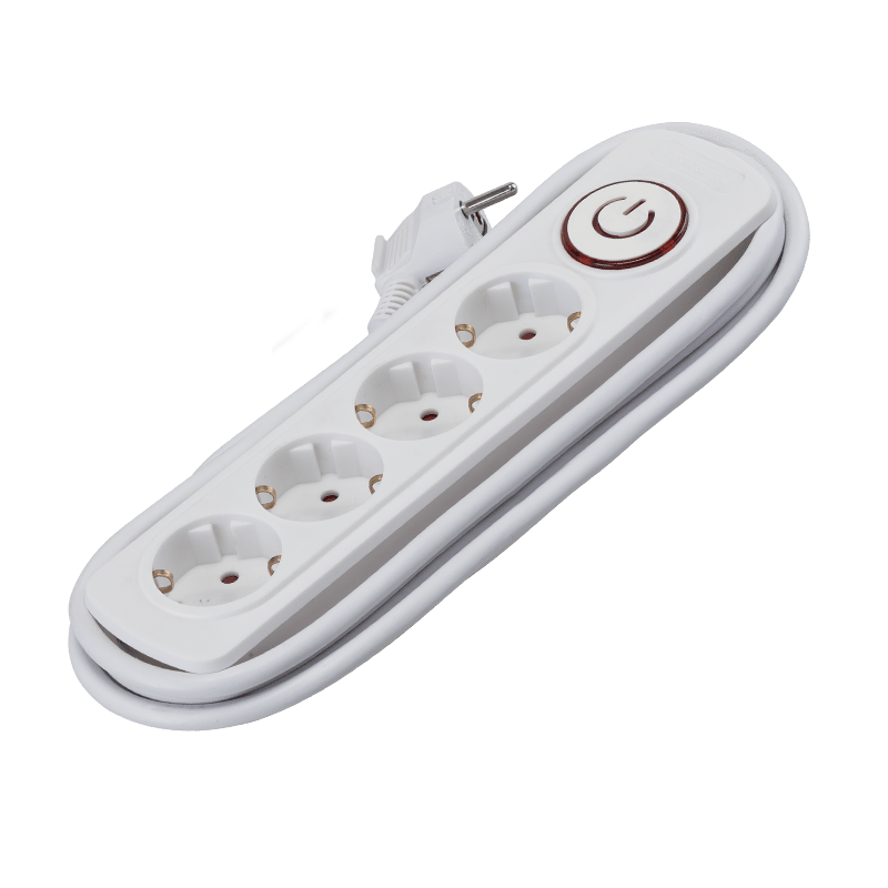ΠΟΛΥΠΡΙΖΟ ΤΕΤΡΑΠΛΟ 2M H05VV-F 3X1.5MM²+ΔΙΑΚΟΠΤΗ - ledmania.gr