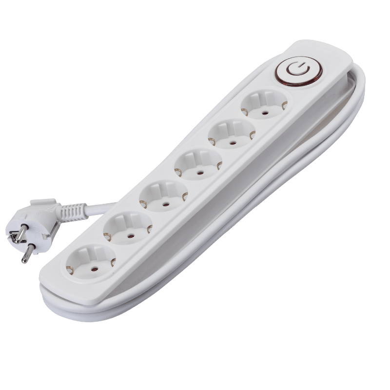 ΠΟΛΥΠΡΙΖΟ ΕΞΑΠΛΟ 2M H05VV-F 3X1.5MM²+ΔΙΑΚΟΠΤΗ - ledmania.gr