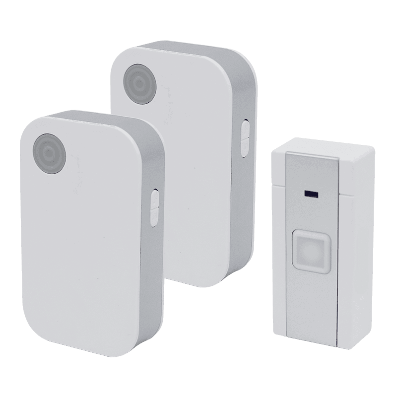 WIRELESS DOORBELL 5023/2 DC 36 MELODIES 2RECEIVERS - ledmania.gr