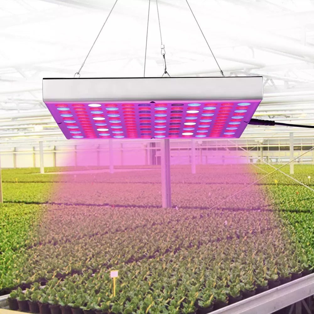 45W 144 LED Πλήρους Φάσματος Φωτιστικό Ανάπτυξης Φυτων θερμοκηπίου-400-700 PPFDμmol (m2·s) λάμπα πλήρωσης 85-265V - ledmania.gr