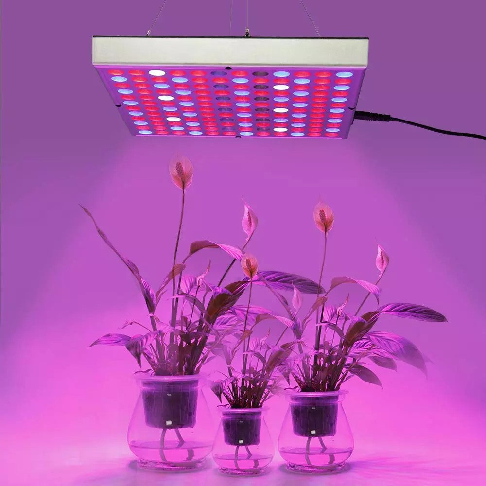 45W 144 LED Πλήρους Φάσματος Φωτιστικό Ανάπτυξης Φυτων θερμοκηπίου-400-700 PPFDμmol (m2·s) λάμπα πλήρωσης 85-265V - ledmania.gr