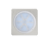 LED ΕΠΙΠΛΟΥ CAB-15 1.6W SMD3528 4200K 12V 57MM/57MM - ledmania.gr