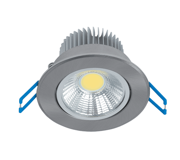 LED ΣΠΟΤ LSLCOB SPOTLIGHT 7W 2700K-3000K 230V ΝΙΚΕΛ ΜΑΤ - ledmania.gr