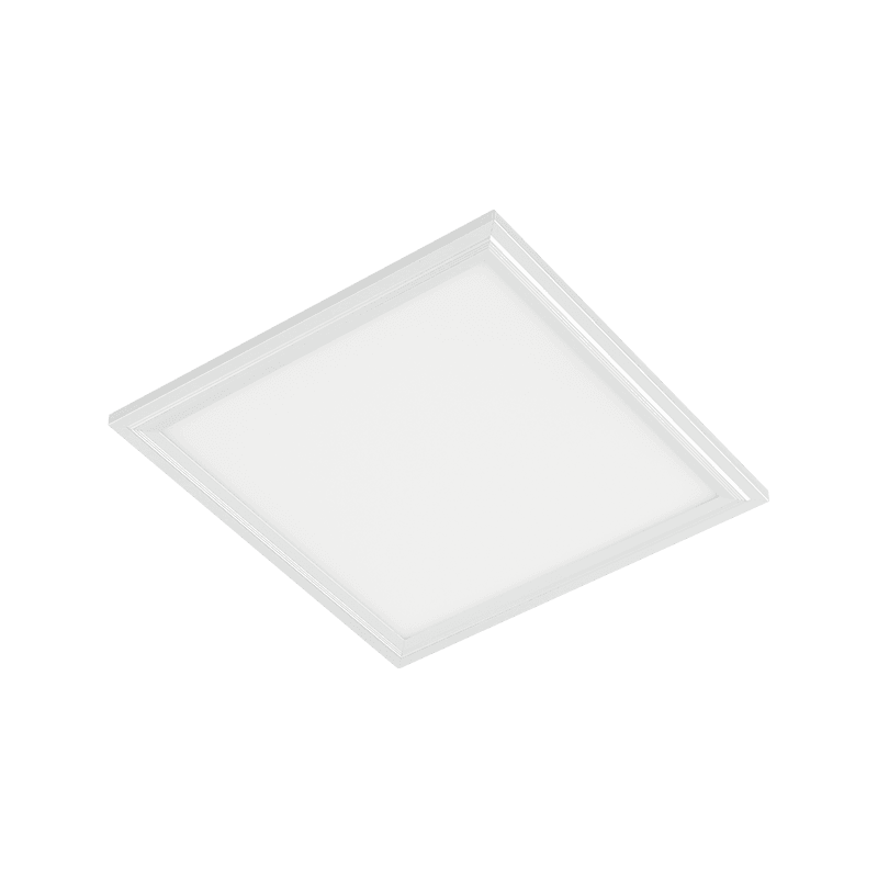 LED PANEL 48W 4000K 595x595mm IP44 WHITE FRAME+EM - ledmania.gr