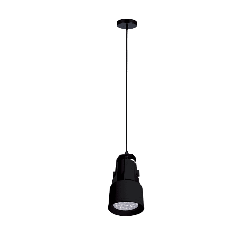 SKY ΚΡΕΜΑΣΤΟ ΦΩΤΙΣΤΙΚΟ 1XE27 PAR30 3000K ΜΑΥΡΟ - ledmania.gr