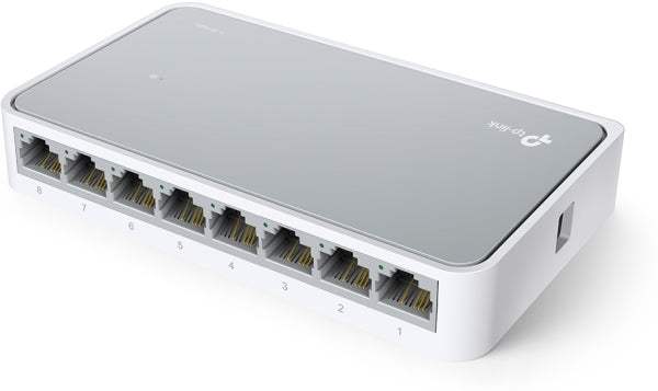 TP-LINK TL-SF1008D 8-PORT UNMANAGED 10/100M DESKTOP SWITCH - ledmania.gr