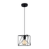 IDA PENDANT 1XE27 BLACK - ledmania.gr