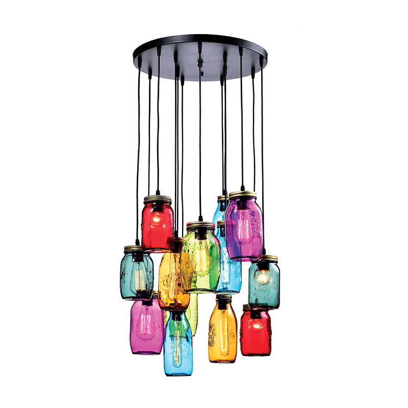JARS ΠΟΛΥΦΩΤΟ 13XE27 D450XH1200mm - ledmania.gr
