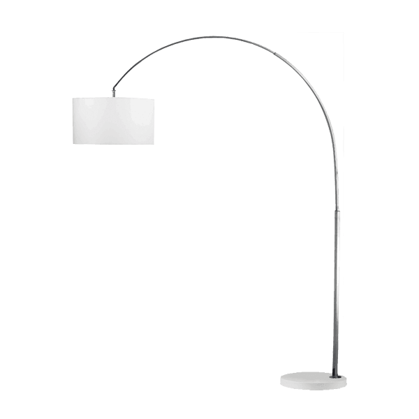 KILIE FLOOR LAMP 1xE27 WHITE - ledmania.gr