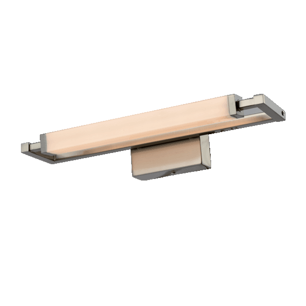 LINUS LED WALL LAMP 8.5W 3000K SILVER - ledmania.gr